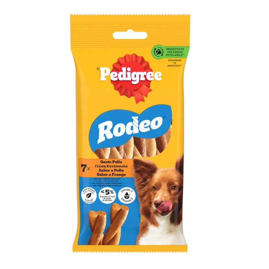 Pedigree Rodeo Barrinhas de Frango Snacks para Cães
