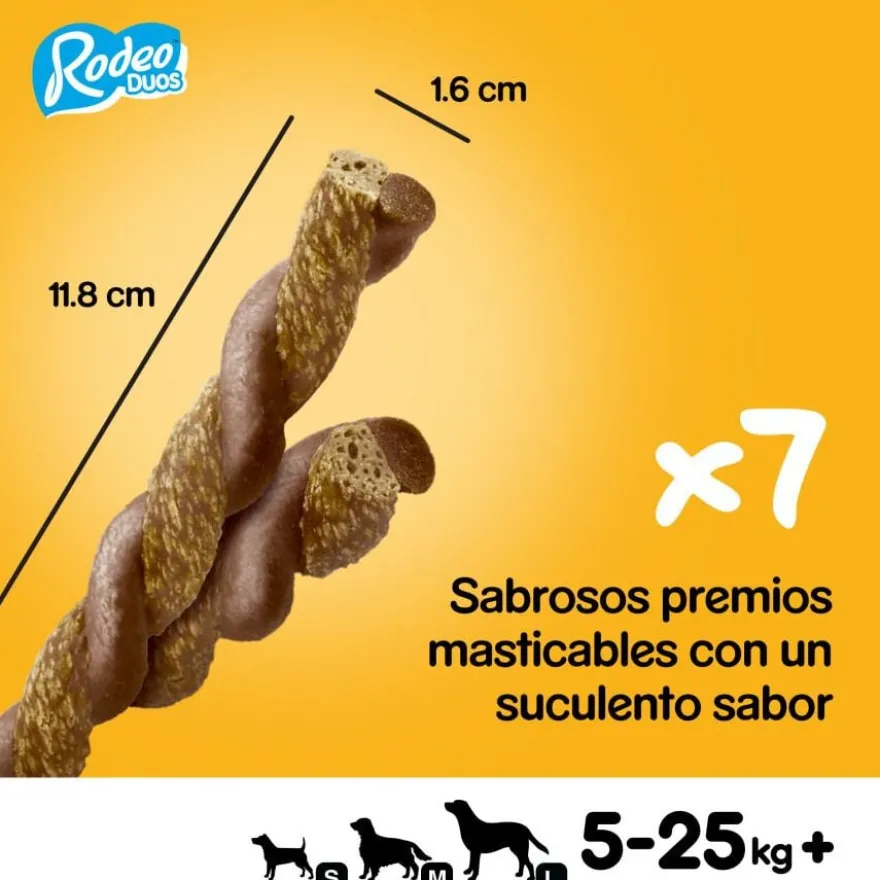 Pedigree Rodeo Duos Snacks Frango e Bacon para Cães