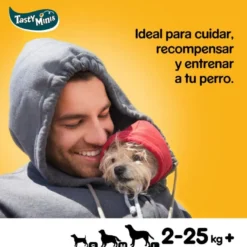 Pedigree Tasty Mini Snacks Sabor Queijo e Boi para Cães