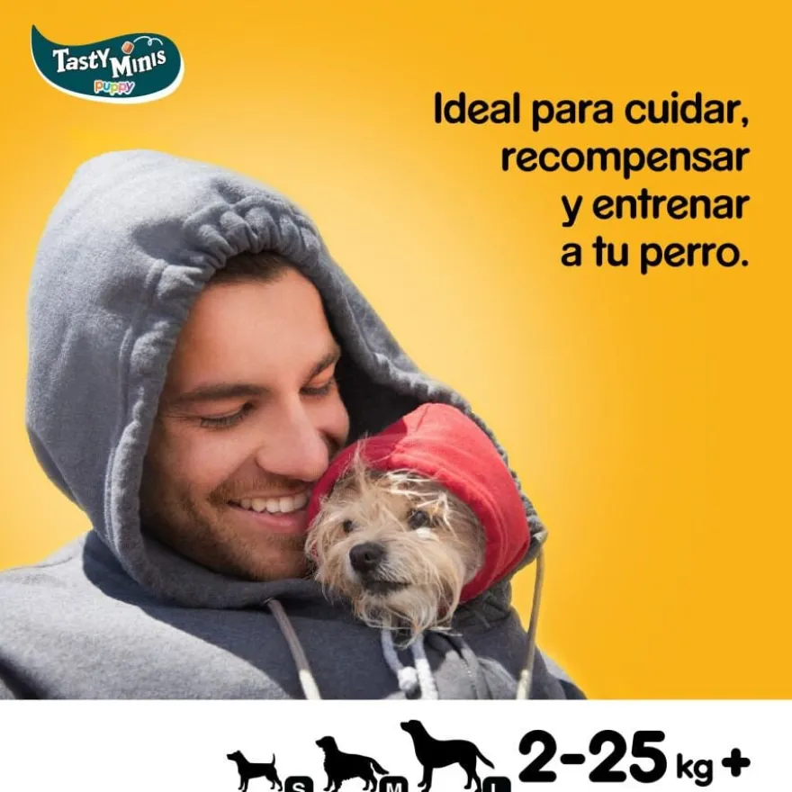 Pedigree Tasty Minis Recompensas Sabor Frango para Cães Cachorros