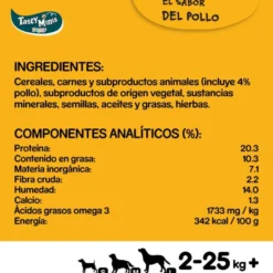 Pedigree Tasty Minis Recompensas Sabor Frango para Cães Cachorros