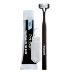 Petosan Kit de limpeza dentária para cães médios