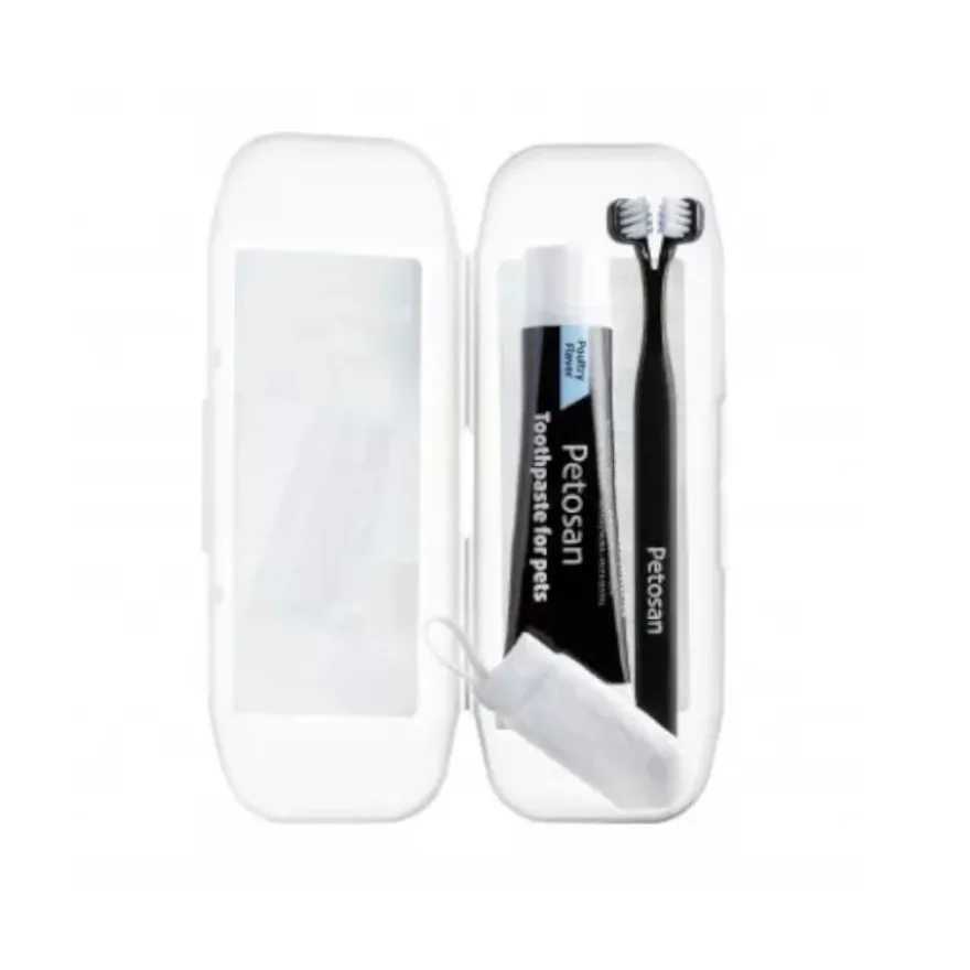Petosan Kit de limpeza dentária para cães médios