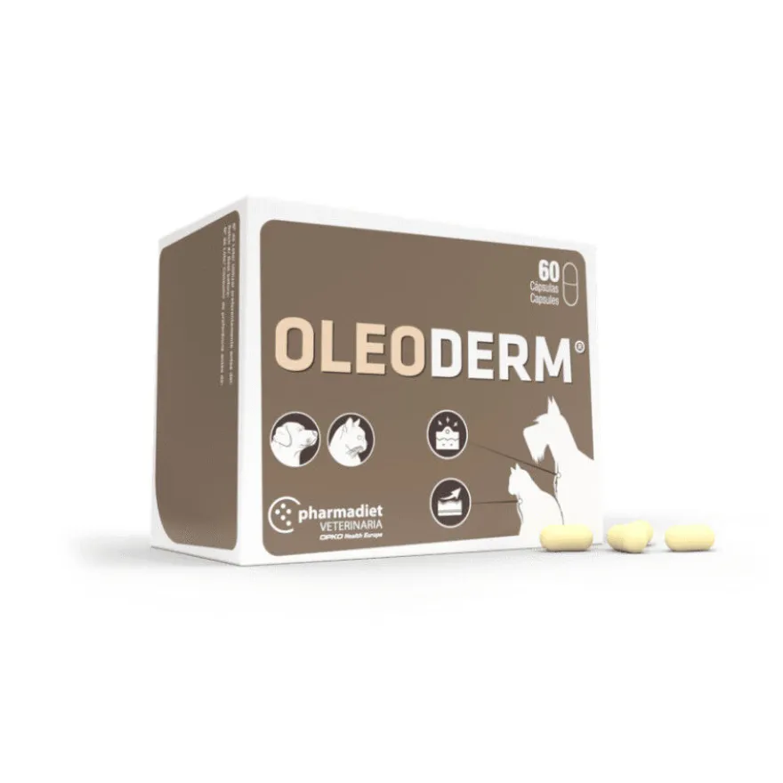 Pharmadiet Oleoderm Suplemento para animais de estimação