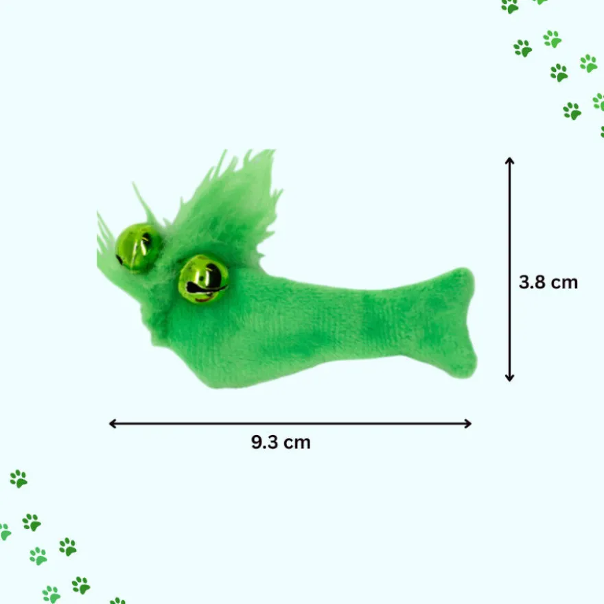 PLAYOLOGY PELUCHE PEIXES DE FELTRO PARA GATOS