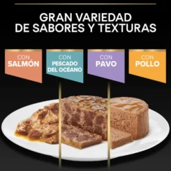 Pro Plan Sterilised Adult Salmão e Atum em terrina para gatos