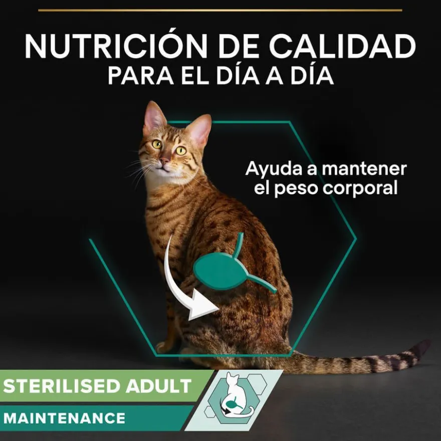 Pro Plan Sterilised Maintenance saquetas com frango em molho para gatos