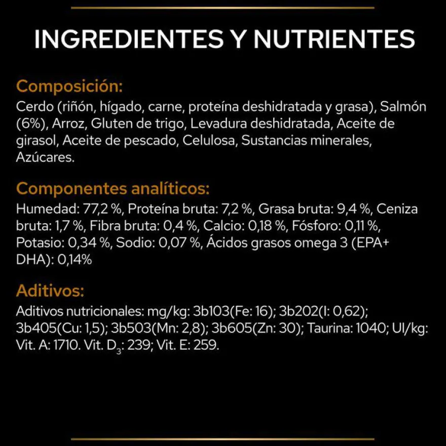Pro Plan Veterinary Diets Renal Function Alimento húmido de salmão em saqueta para gatos