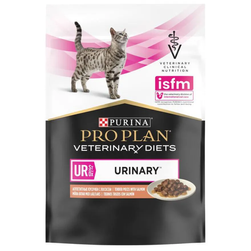 Pro Plan Veterinary Diets UR Salmão saqueta para gatos