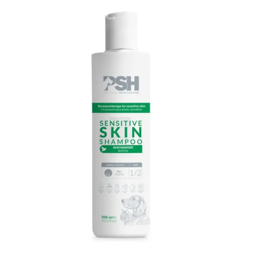PSH Sensitive Champô para cães e gatos