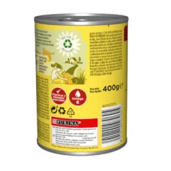 Purina Friskies Adult carne de boi e fígado lata para gatos