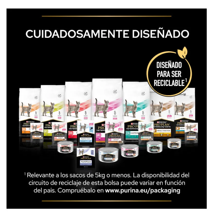 Purina Pro Plan Veterinary Diets Obesity Alimento húmido de frango em saqueta para gatos