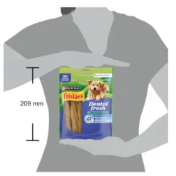 Purina Snacks dentários Friskies Medium & Large para cães