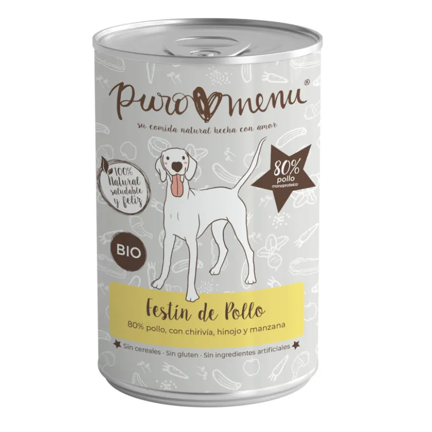 Puro Menu Bio Chicken Feast lata para cães