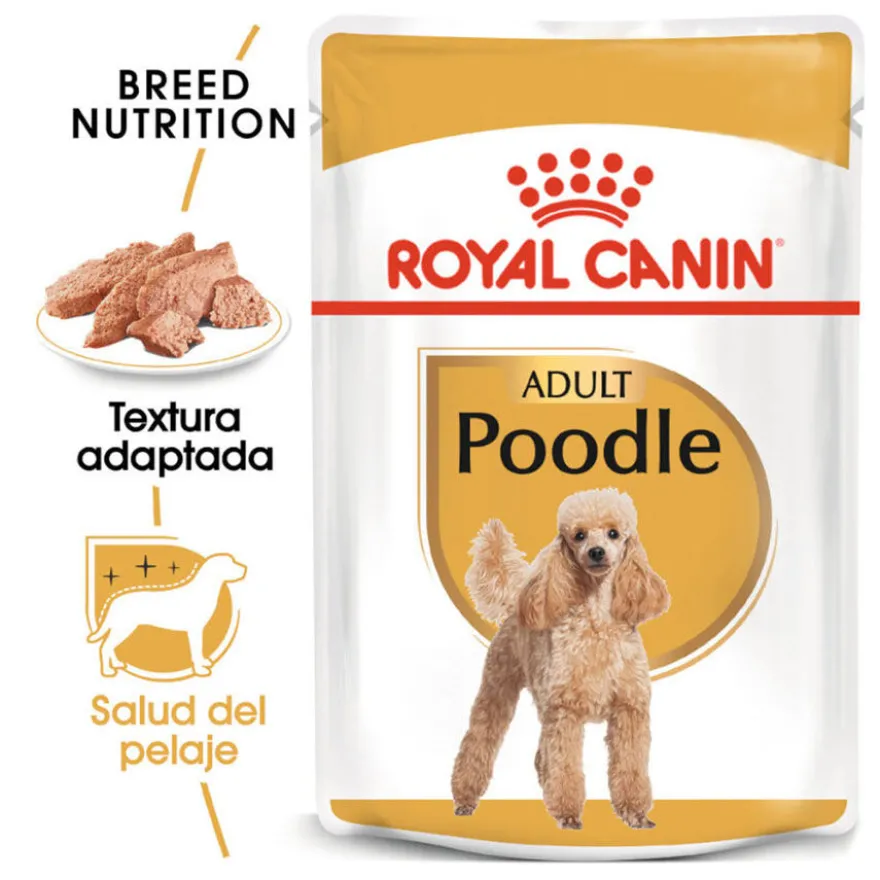 Royal Canin Adult Poodle Patê saqueta para cães
