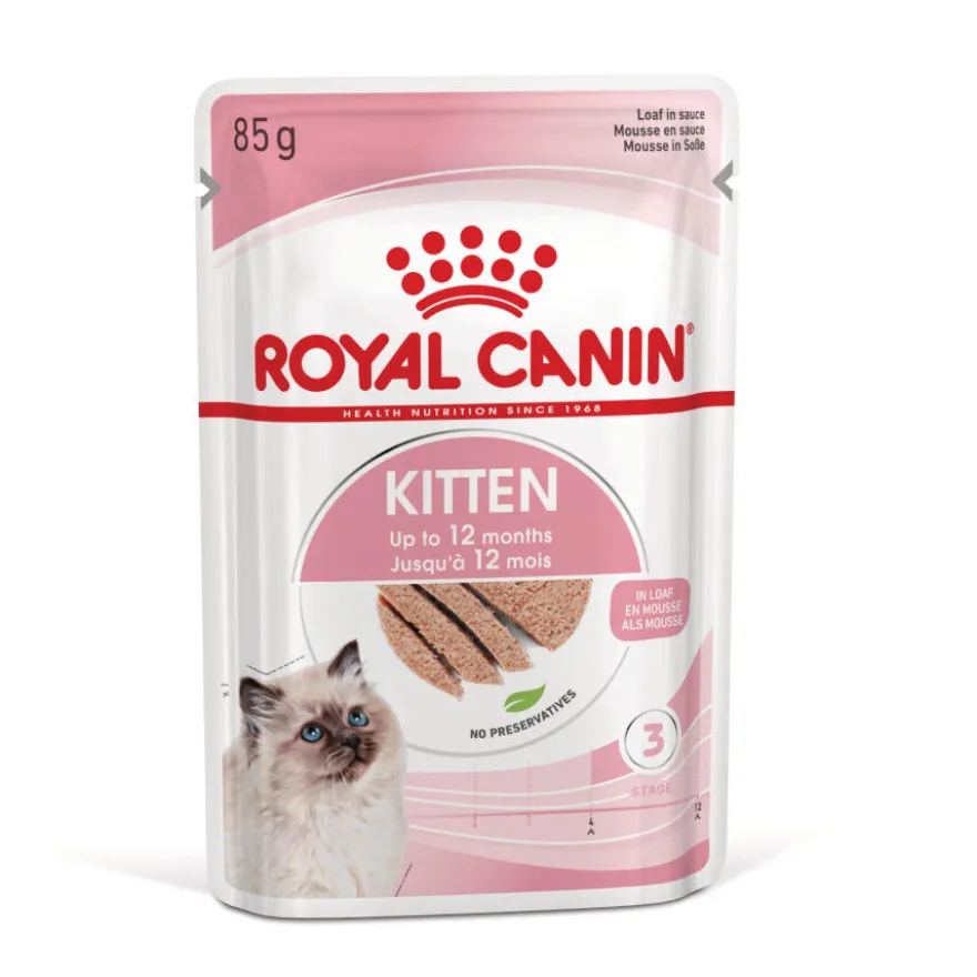 Royal Canin Kitten patê em saquetas para gatos