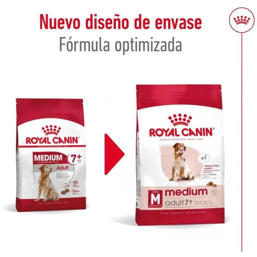Royal Canin Medium 7+ Adult ração para cães seniores