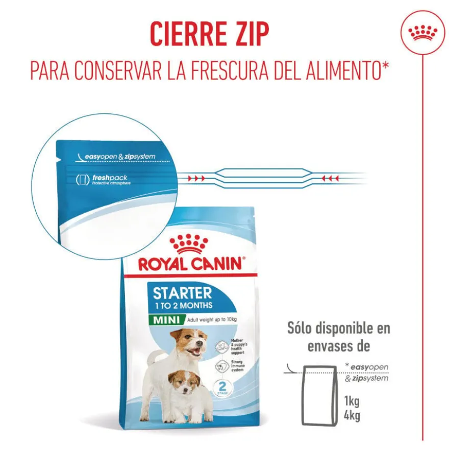 Royal Canin Mini Starter Mother&Baby ração para cães