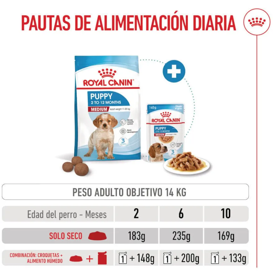 Royal Canin Puppy Medium ração para cães médios