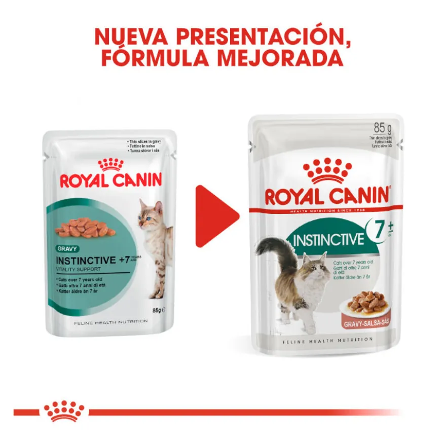 Royal Canin Senior 7+ Instinctive saquetas para gatos