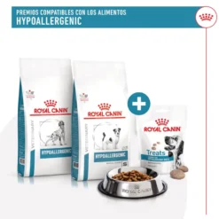 Royal Canin treats hypoallergenic snacks para cães
