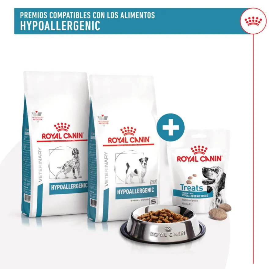 Royal Canin treats hypoallergenic snacks para cães