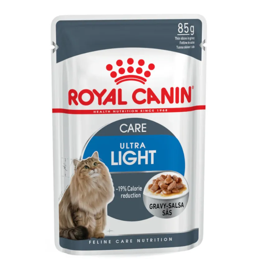 Royal Canin Ultra Light saquetas para gatos