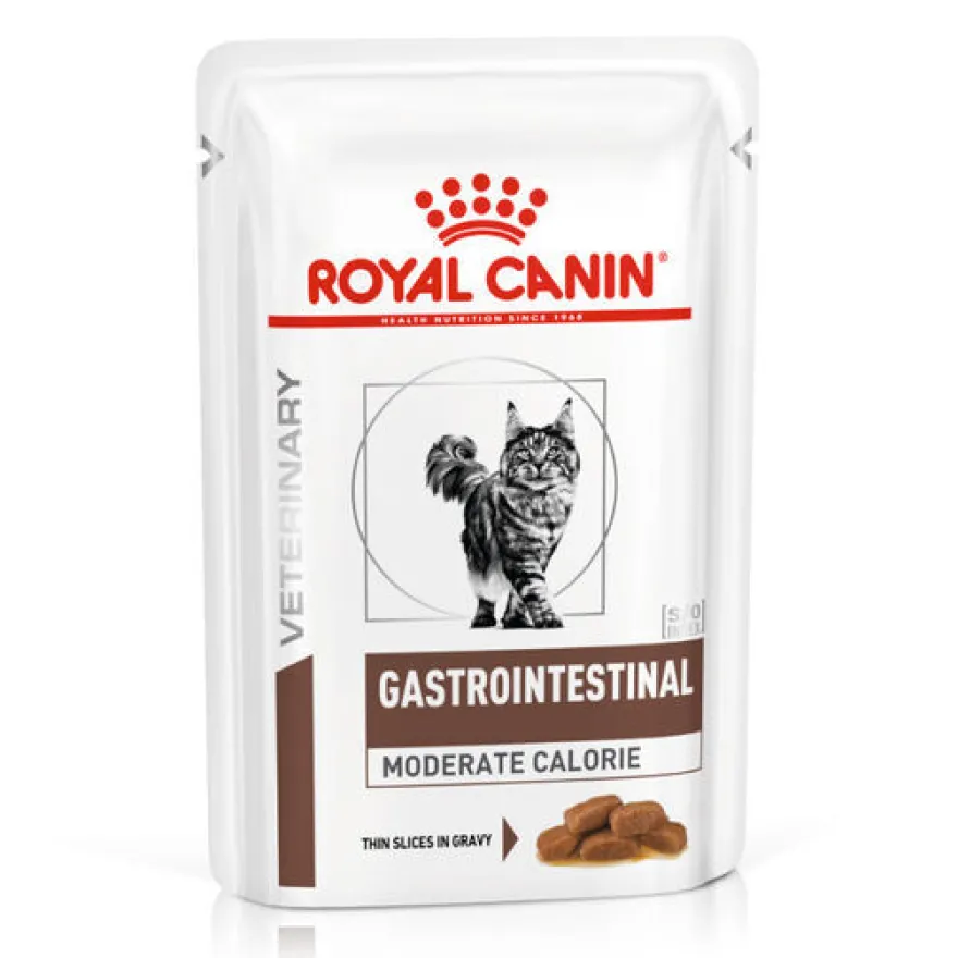 Royal Canin Veterinary Gastrointestinal Moderate Calorie saqueta para gatos