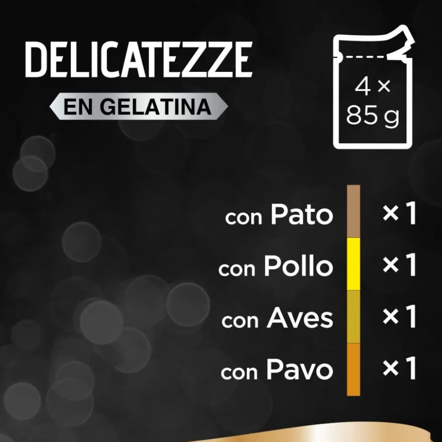 Sheba Delicatezze Aves Geleia em Saqueta para Gatos - Multipack