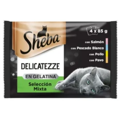 Sheba Delicatezze Seleção Mista em Gelatina Saquetas para gatos - Multipack