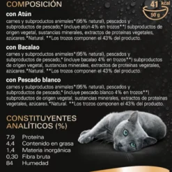 Sheba Délices du Jour em Molho de Atum, Bacalhau e Peixe Branco ração húmida para gatos