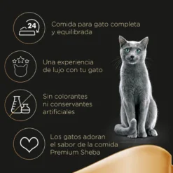 Sheba Délices du Jour em Molho de Atum, Bacalhau e Peixe Branco ração húmida para gatos