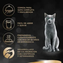 Sheba Finesse Alimento húmido de salmão em terrina para gatos