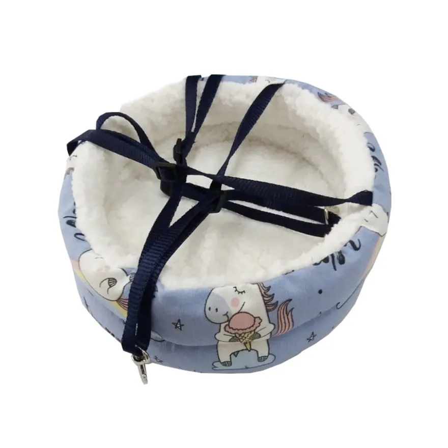 Small Life Rede de dormir com Estampagem de Unicórnio para animais de estimação pequenos