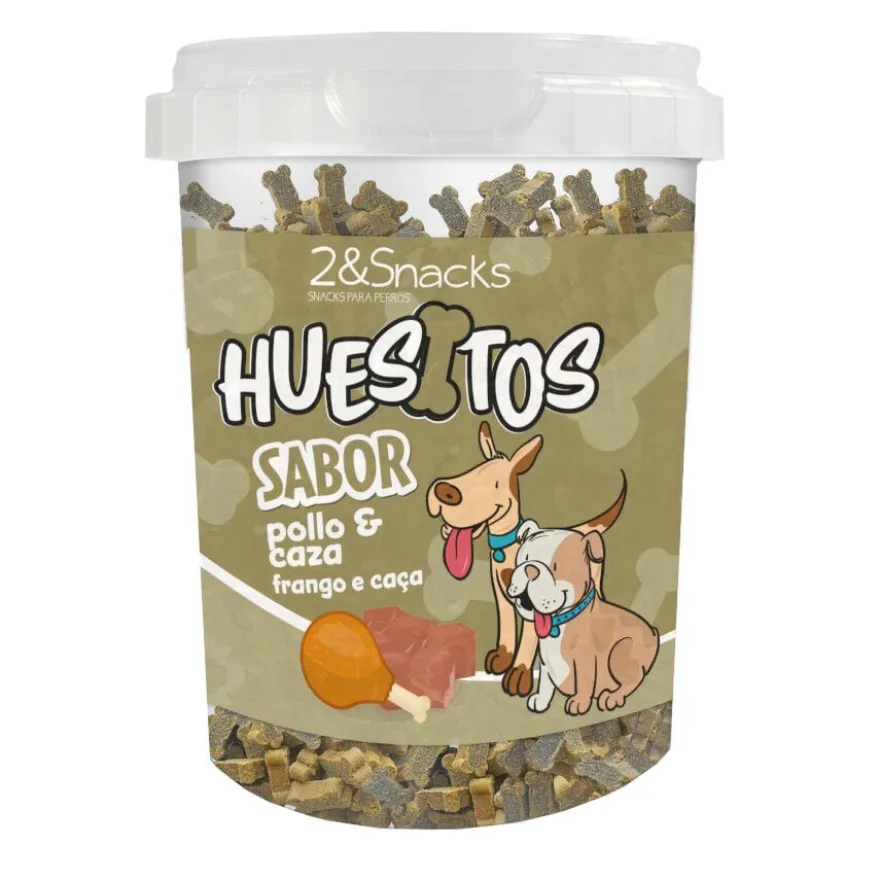 2&Snacks Ossinhos Duo Frango e Caça para cães