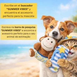 Summer Vibes Chew Dumbbell Mordedor para cães