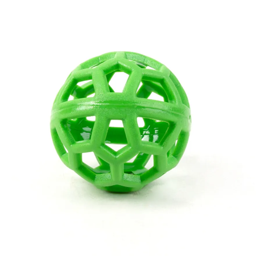 Tootoy! Chase Bola Hexahole média para cães
