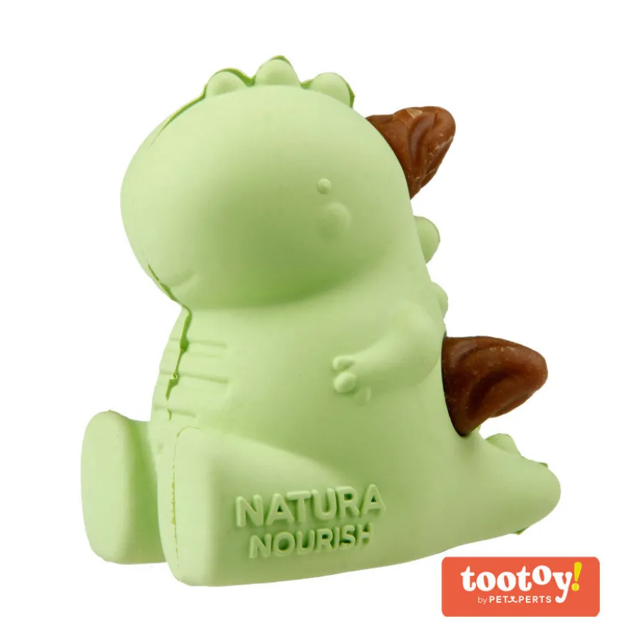 Tootoy! Chew Dino Treat mordedor dispensador de snacks para cães