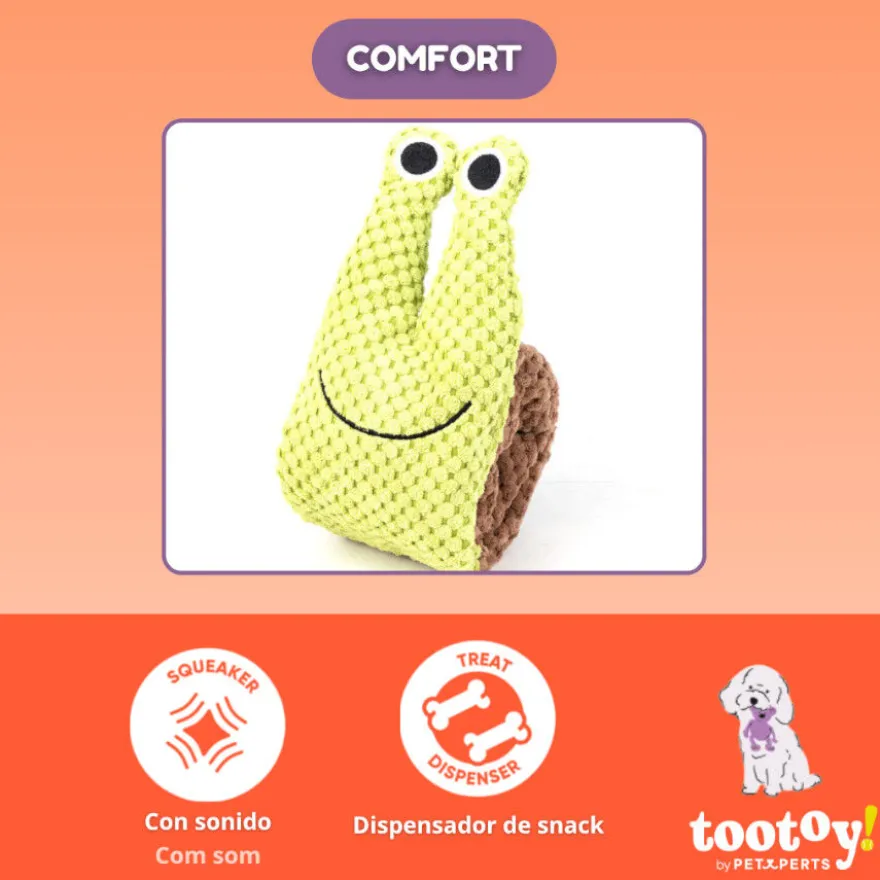 Tootoy! Comfort Caracol de brinquedo para cães