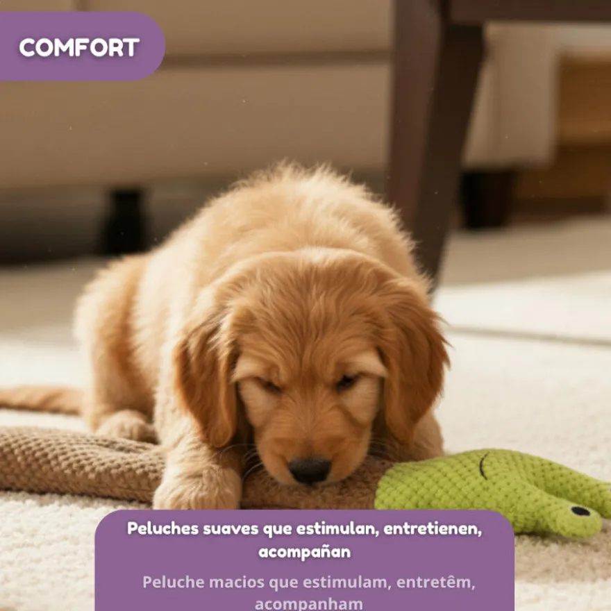 Tootoy! Comfort Caracol de brinquedo para cães