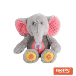 Tootoy! Comfort Cute Elephant Cuddler peluche para cães
