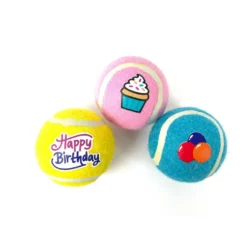 Tootoy! Comfort Happy Birthday Pack de bolas para cães