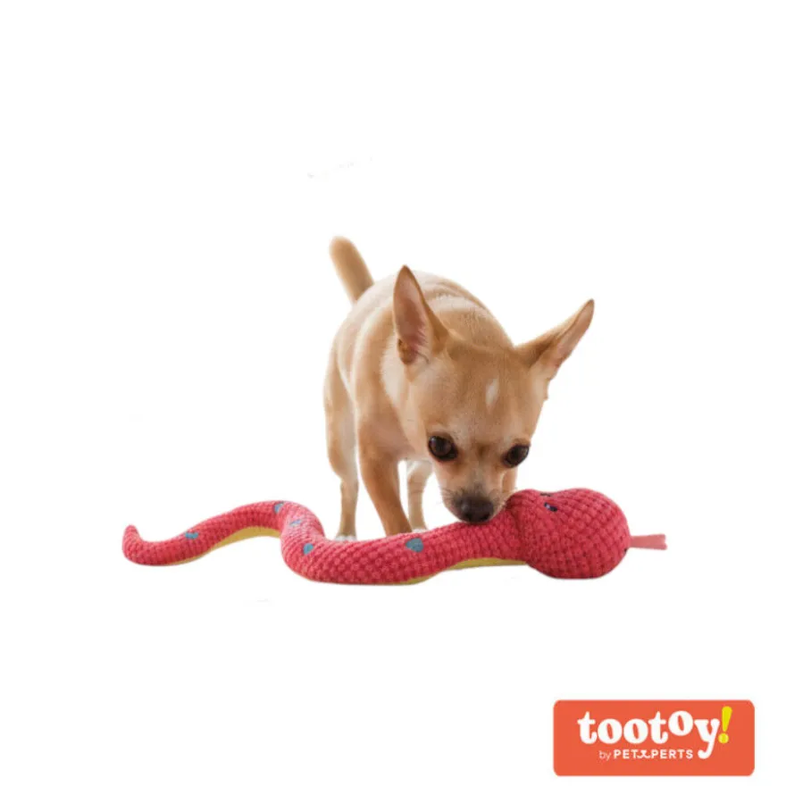 Tootoy! Comfort Peluche osso cobra para cães