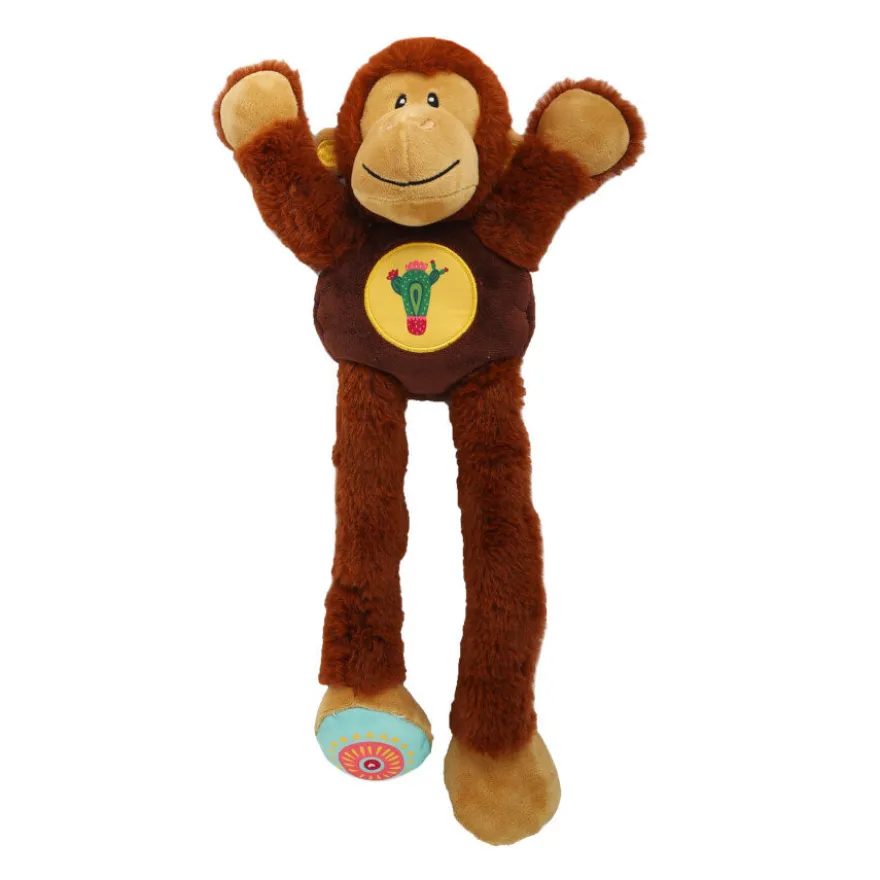 Tootoy! Comfort Twister Monkey Cuddler peluche para cães