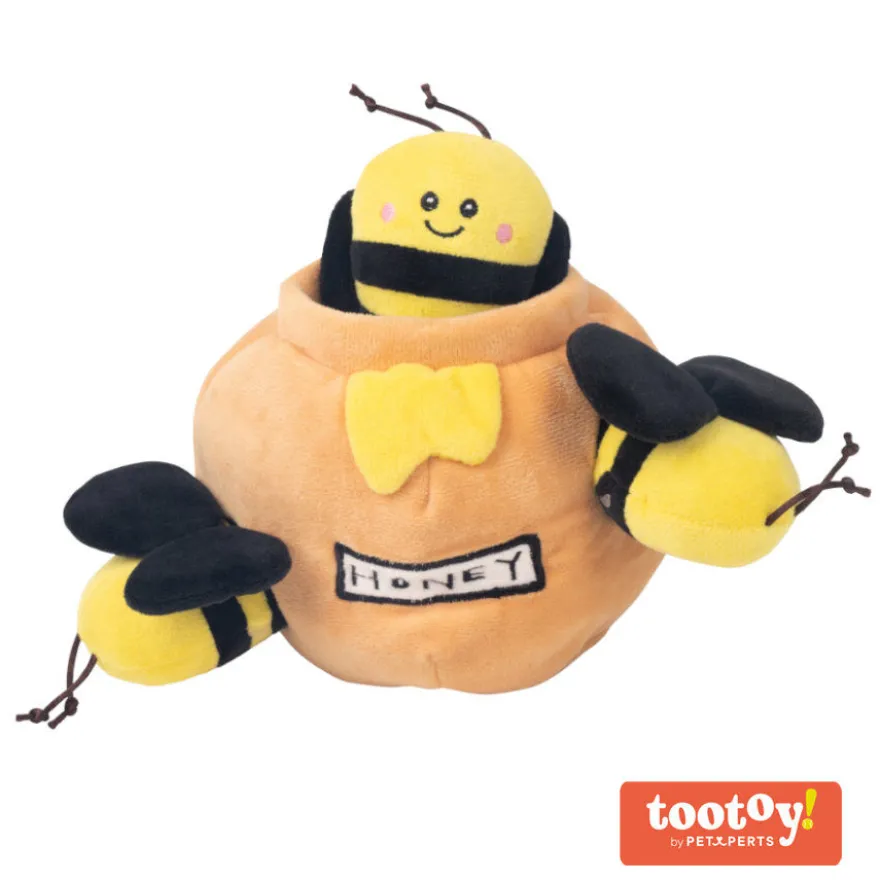 Tootoy!Honey & Bees Cuddler Yellow Peluche Gigante para cães