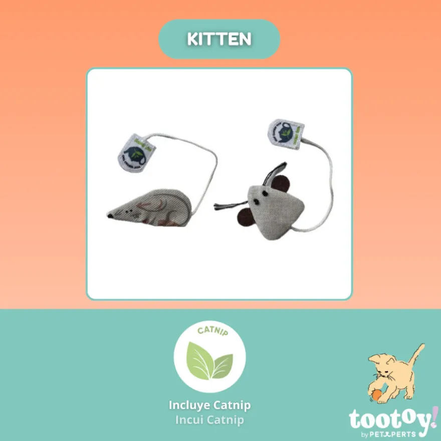 Tootoy! Kitten Rato de brinquedo para gatos