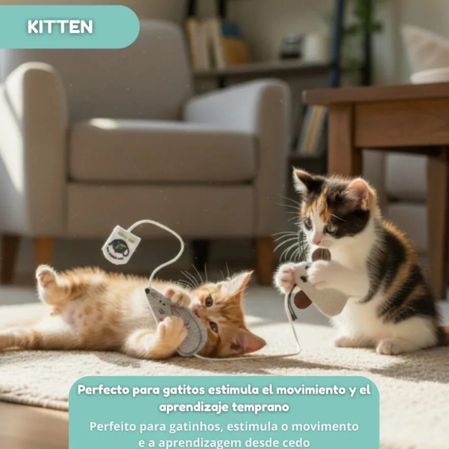 Tootoy! Kitten Rato de brinquedo para gatos