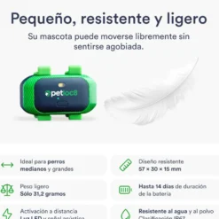 Trackimo Petloc8 4G Rastreador GPS para cães e gatos