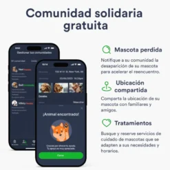 Trackimo Petloc8 Mini 4G Rastreador GPS para cães e gatos pequenos