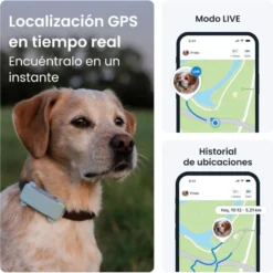 Trative GPS Dog 6 Rastreador de cães preto